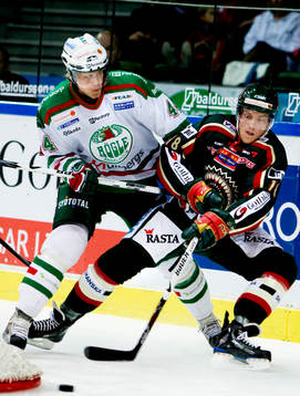Christofer Löfberg,  Rögle, Joakim Andersson, Frölunda