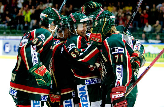 Erik Karlsson, Frölunda,  jubel