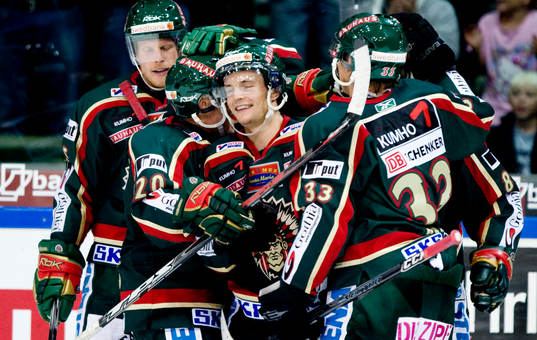 Fredrik Pettersson, Frölunda, jubel