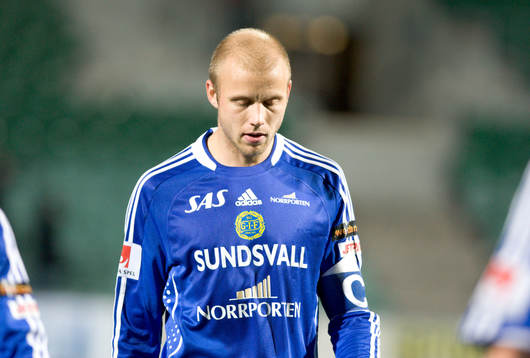 Fotboll, Allsvenskan, Sundsvall,  Stefan Ålander, depp