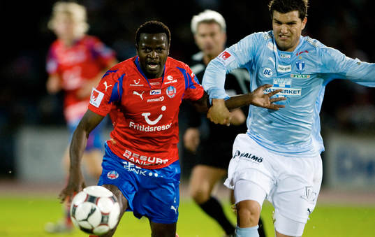 Isaac Chansa, Helsingborg och Labinot Harbuzi, Malmö