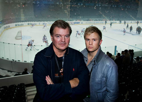 Bylinebild, Mats Wennerholm och Joel Marklund