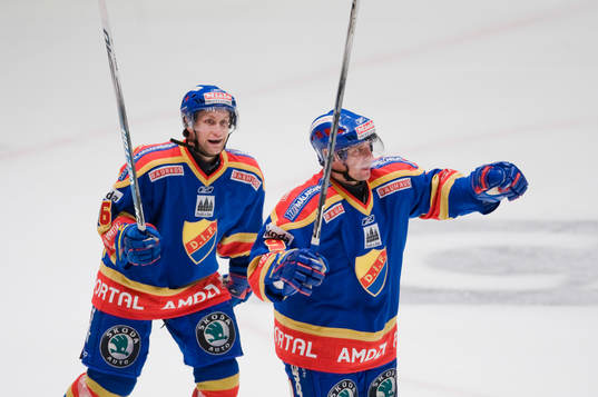 Tim Eriksson och Kristoffer Ottosson, Djurgården, jubel