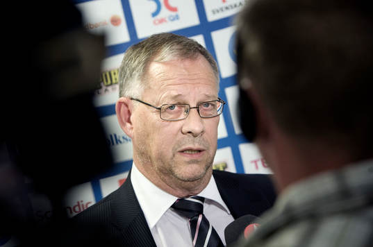 Presskonferens, Lars Lagerbäck, förbundskapten