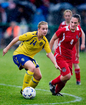 Emma Åberg Zingmark, Sverige, Sarah Fountain, Wales