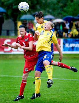 Alicia Powe, Wales, Emilia Appelqvist, Tilda Heimersson,
