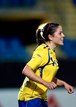 Madelene Edlund, Sverige. Jubel