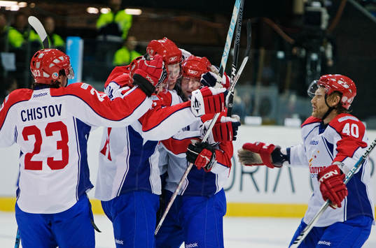 Ishockey, Victoria Cup, New York Rangers - Metallurg