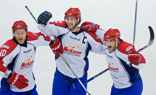 Ishockey, Victoria Cup, New York Rangers - Metallurg