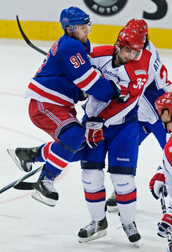 Ishockey, Victoria Cup, New York Rangers - Metallurg