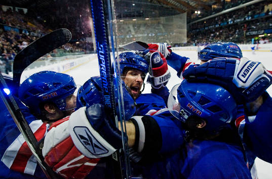 Ishockey, Victoria Cup, New York Rangers - Metallurg