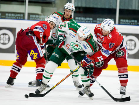Johannes Salmonsson, Rögle och Tomas Kollar, Södertälje.