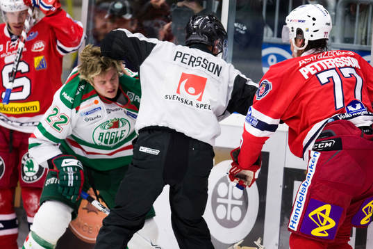 Fight mellan Tommy Enström och Stefan Pettersson. Bråk,