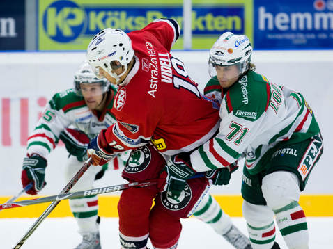Linus Videll, Södertälje och Peter Lorentzen, Rögle