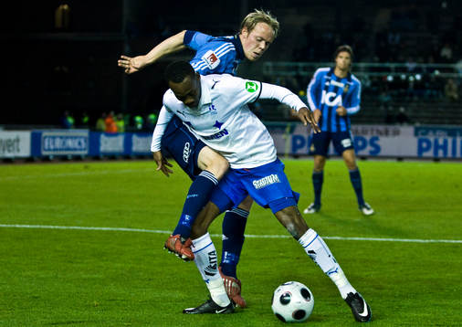 Kevin Amuneke, Norrköping och Patrik Haginge, Djurgården