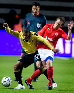 Diego Biseswar, Feyenoord, Lasse Johansson, Kalmar