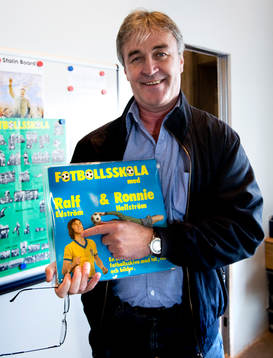 Fotboll, inspelning av kanal lokals program med tema IFK