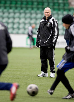 Sören Åkeby, tränare, med sin nya klubb GIF Sundsvall