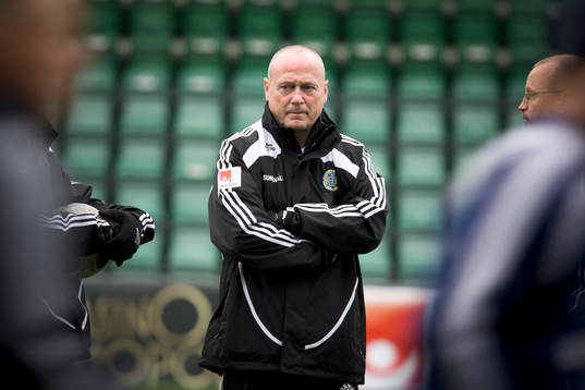 Sören Åkeby, tränare, med sin nya klubb GIF Sundsvall