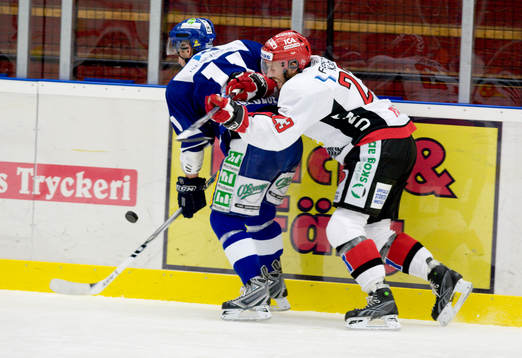Andreas Paulsson, Almtuna crosscheckar Jörgen Nordlöf,