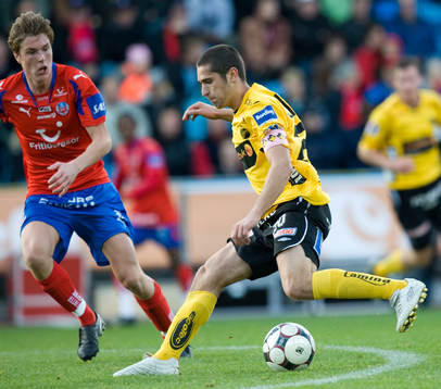 Två unga lovande lirare, Marcus Bergholtz och Emir Bajrami