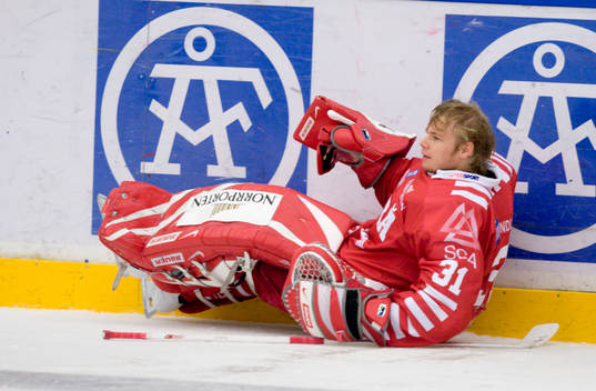 Johan Backlund, Målvakt