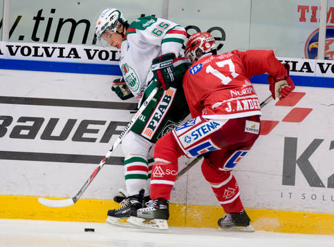 Andrée Persson, Rögle och Johan Andersson, Timrå