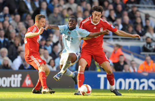 Fotboll, engelsk, Premier League, Manchester City -