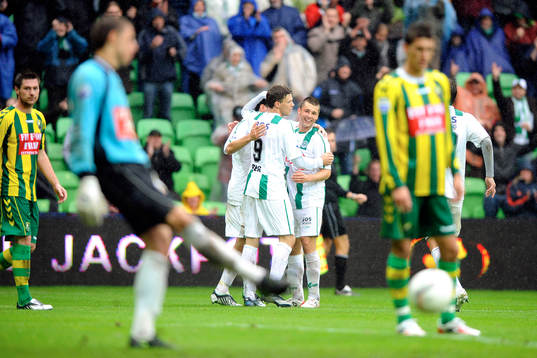 Marcus Berg och Groningen, jubel