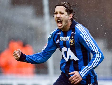 Andrej Komac, Djurgården, jubel