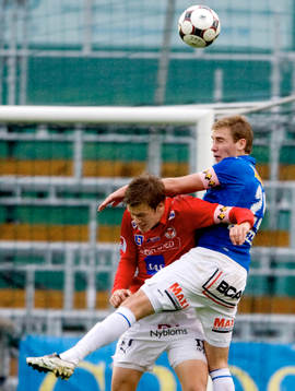 Viktor Elm och Rasmus Bengtsson