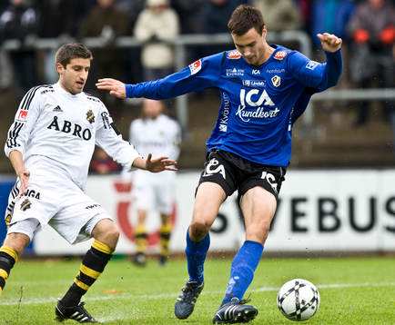 Gabriel Özkan, AIK och Tim Sparv, Halmstad