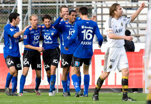 Jubel i Halmstad