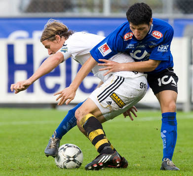 Anel Raskaj greppar Daniel Tjernström
