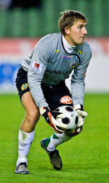 Kristoffer Björlklund, målvakt