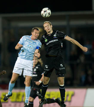Daniel Andersson nickduell med Kim Olsen