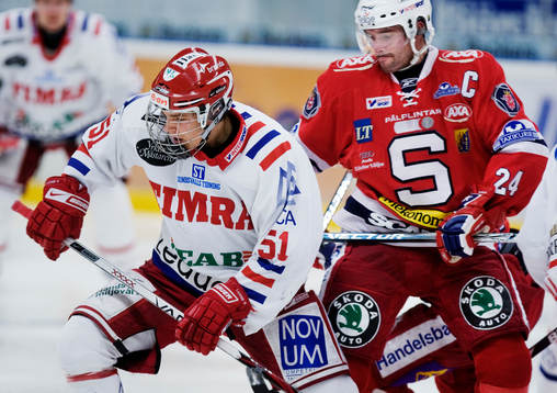 Anton Lander, Timrå, och Jörgen Bemström, Södertälje