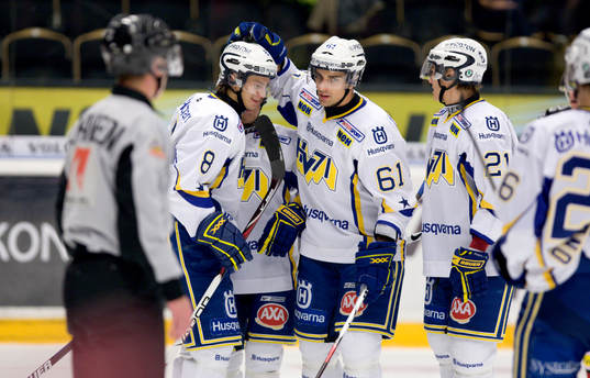Daniel Grillfors, HV71 gör 1-2 (jubel)
