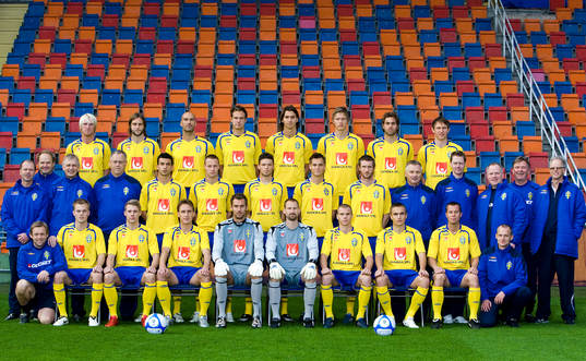 Fotboll, Lagbild, Sverige A