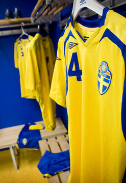 I spelarnas omklädningsrum