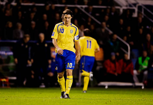 Zlatan Ibrahimovic och Sverige fick bara oavgjort mot