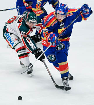 Fredrik Pettersson, Frölunda, och Andreas Engqvist,
