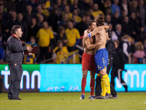 Cristiano Ronaldo, Portugal och Zlatan Ibrahimovic, Sverige