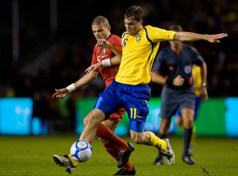 Pepe och Johan Elmander