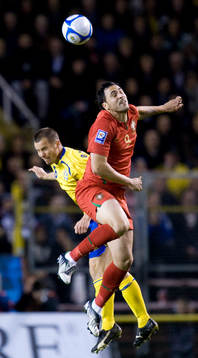 Hugo Almeida högre än Daniel Andersson