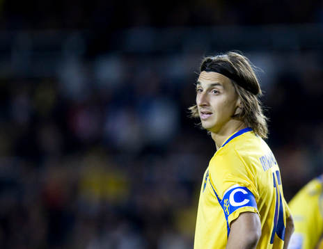 Lagkapten Zlatan Ibrahimovic