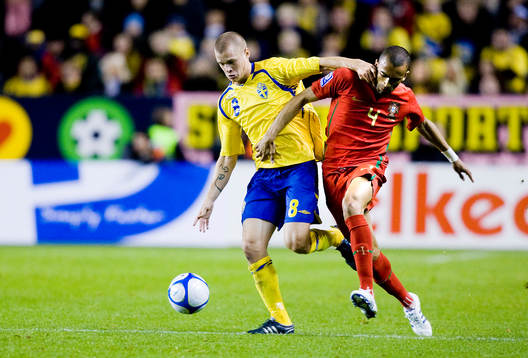 Samuel Holmén och José Bosingwa