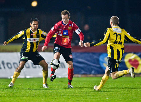 Marcus Ekenberg, Mjällby. Johan Lind, Daniel Forsell,