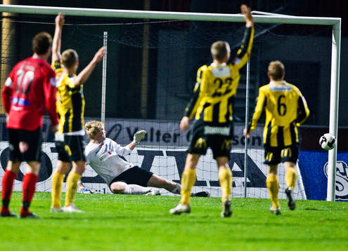 Mjällby får kvitteringsmål bortdömt för offside