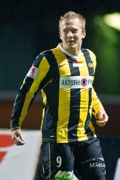 Daniel Larsson jubel